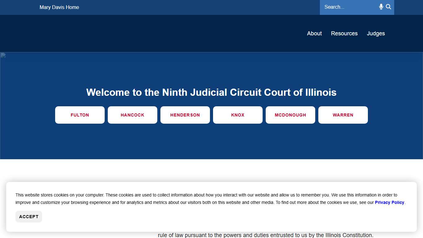Ninth Judicial Circuit Court The Best System of Justice