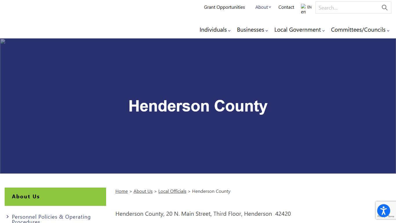 Henderson County - Green River Area Development District
